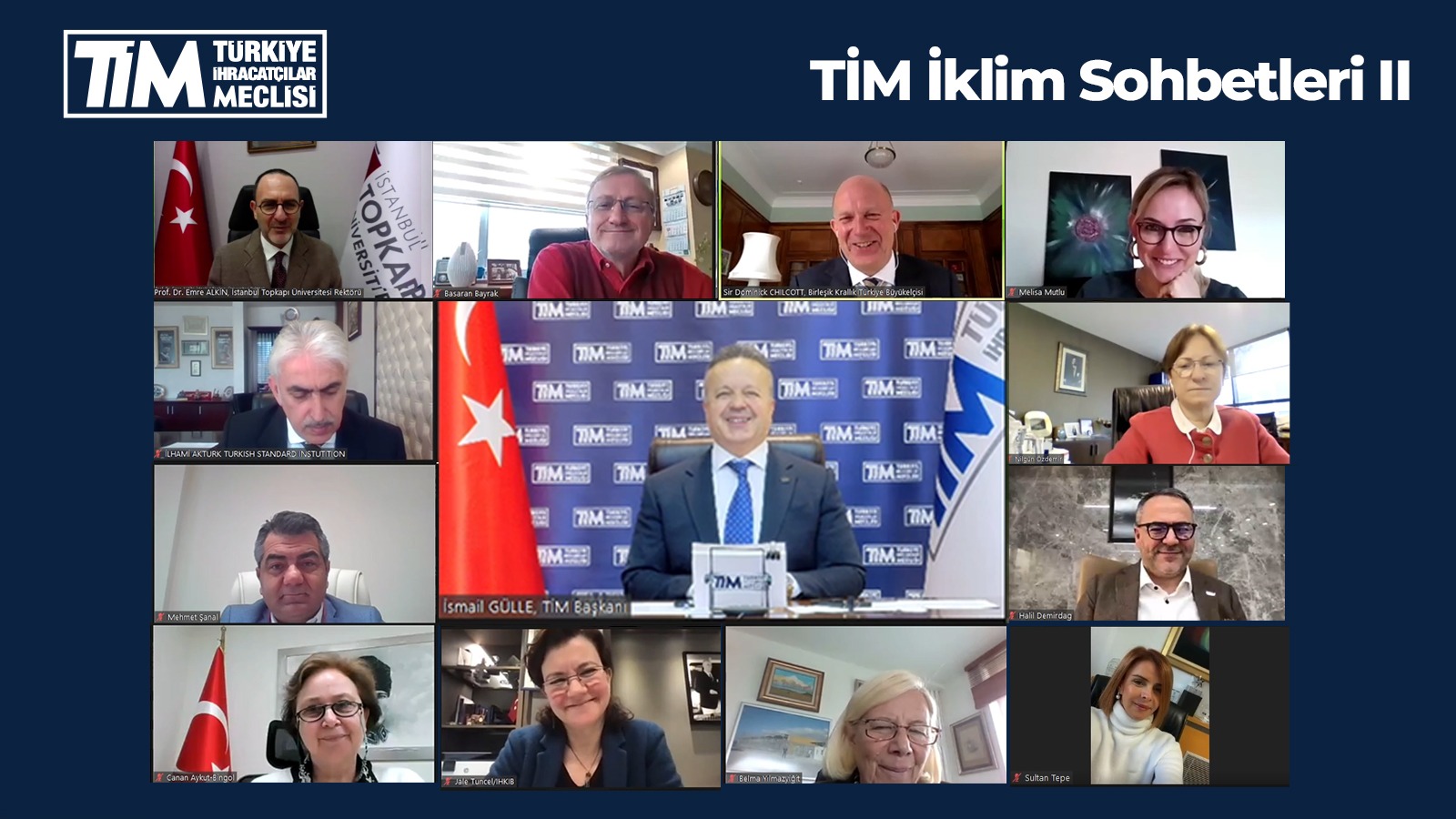 The UK Ambassador to Türkiye Is the Guest at the TİM Climate Talks